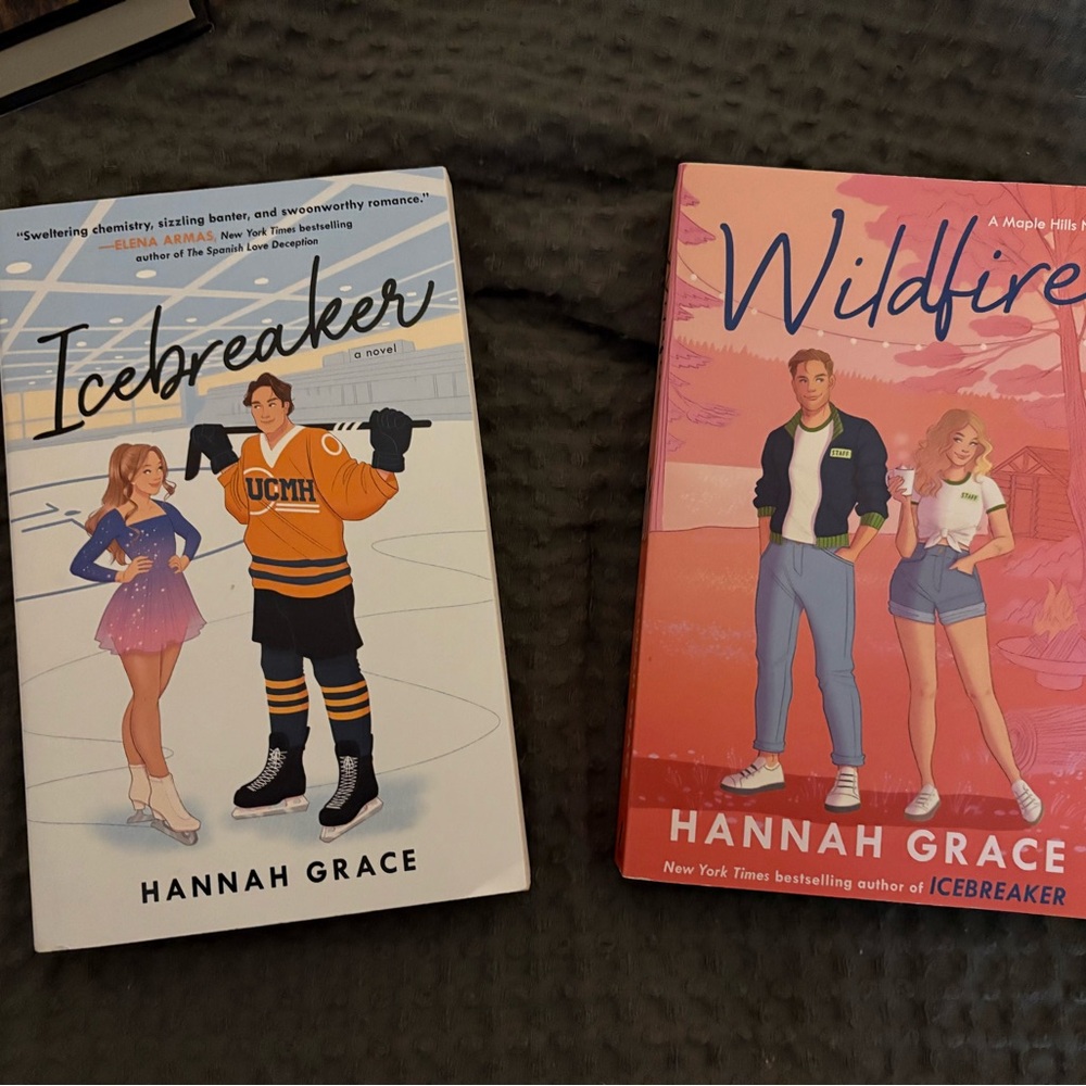 Icebreaker and Wildfire Books by Hannah Grace